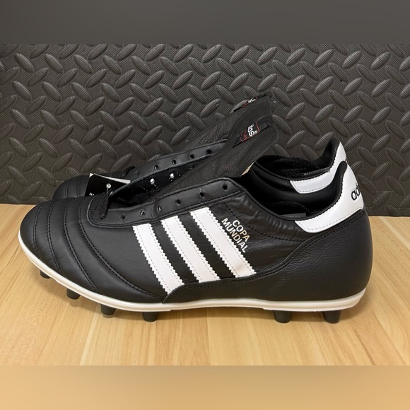 Adidas Copa Mundial‎ Leather Black White Soccer Cleats 015110 Mens Size 11.5 - Picture 3 of 4